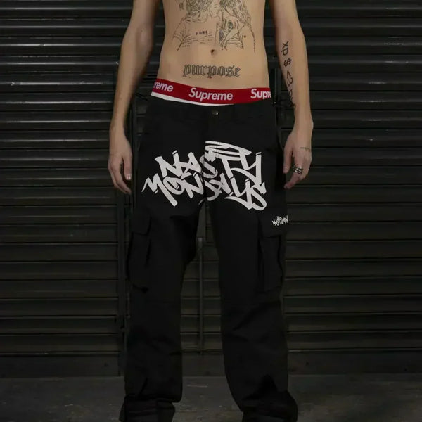 Alwanova Y2K Retro Cargo Pants