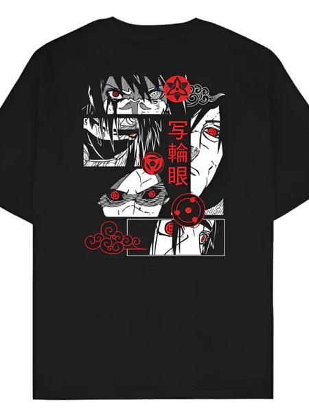 Uchiha Clan x Sharingan Oversized T-Shirt & Hoodie