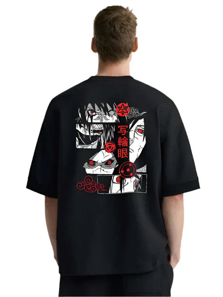 Uchiha Clan x Sharingan Oversized T-Shirt & Hoodie