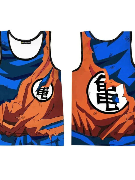 New Anime Goku 3D Tank Top - Wichuw