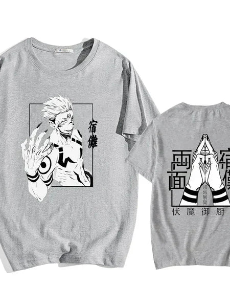 Ryomen Sukuna Printed T-shirt - Wichuw