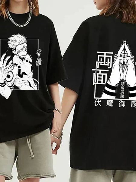 Ryomen Sukuna Printed T-shirt - Wichuw