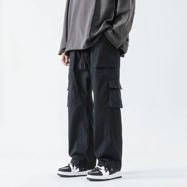 Alwanova Multi-Pocket Streetwear Joggers