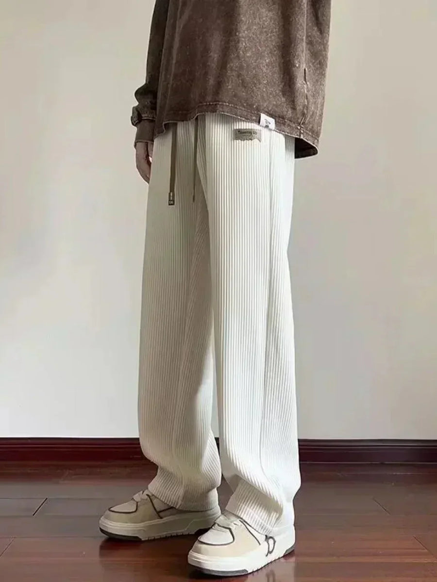 Wichuw Corduroy Casual Pants - Wichuw