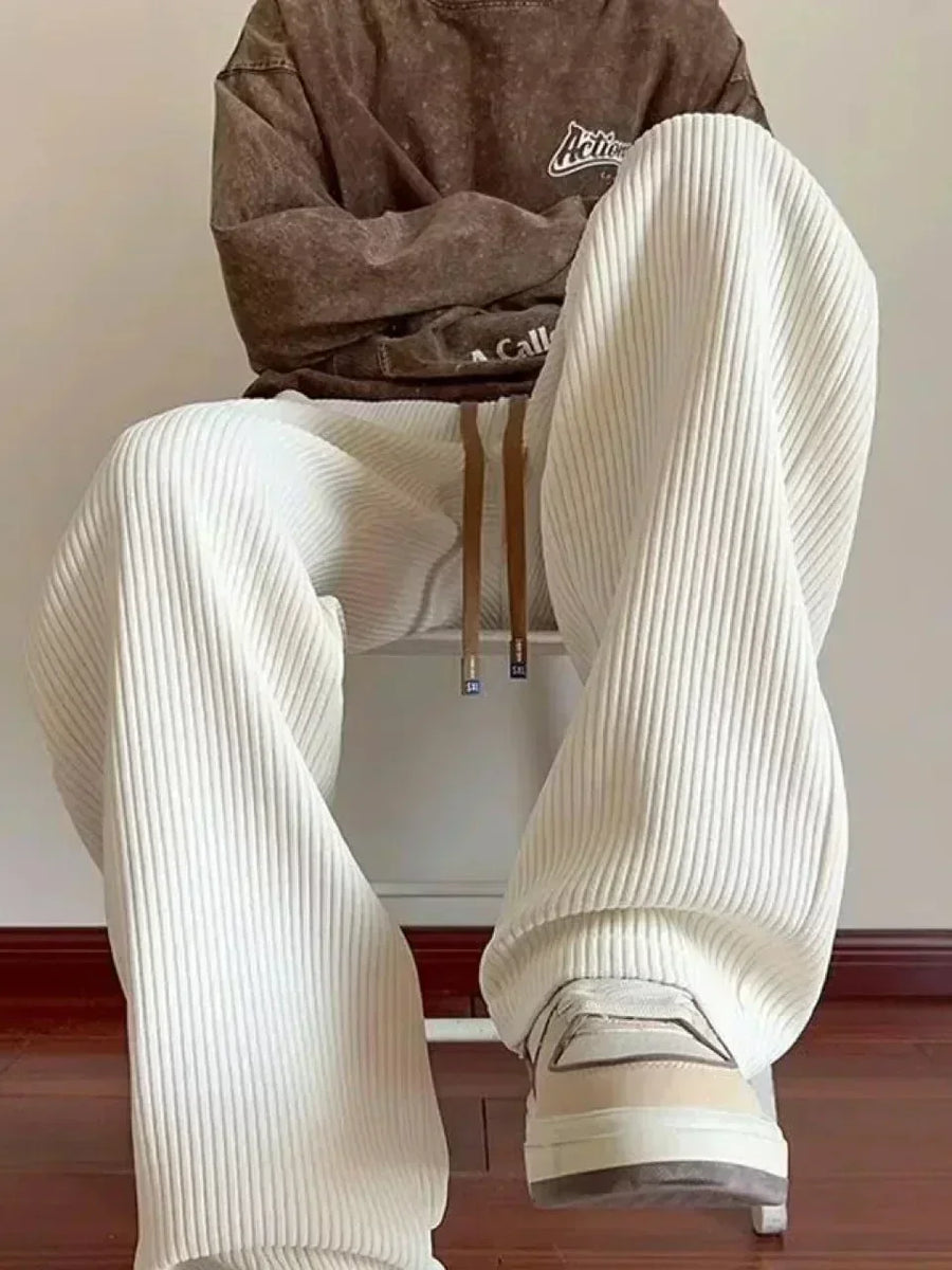 Wichuw Corduroy Casual Pants - Wichuw